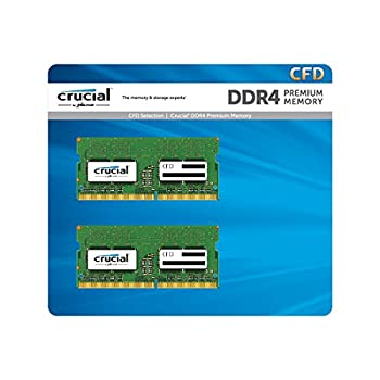 【中古】(未使用・未開封品)CFD販売 ノートPC用メモリ PC4-19200(DDR4-2400) 16GB×2枚 / 260pin / / Crucial by Micron / W4N2400CM-16G