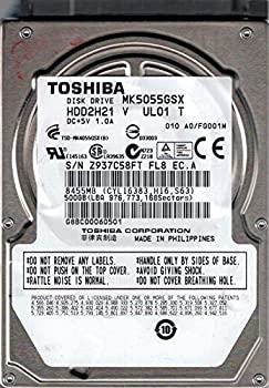 【中古】【非常に良い】Toshiba MK5055GSX HDD2H21 V UL01 T Philippines 500GB SATA [並行輸入品]