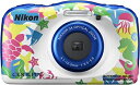 【中古】【非常に良い】Nikon デジタルカメラ COOLPIX W100 防水 W100MR クールピクス マリン