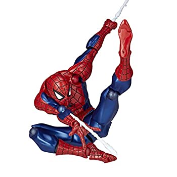 【中古】figure complex AMAZING YAMAGUCHI Spider-man スパイダーマン 約160mm ABS PVC製 塗装済みアクションフィギュア リボルテック