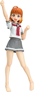 [중고](미사용·미개봉품) figma 러브라이브 선샤인 타카미 치카 논스케일 ABS&PVC제 도장이 끝난 가동 피규어