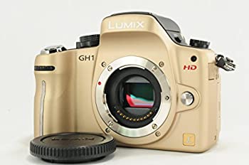 【中古】【非常に良い】Panasonic デジタル一眼カメラ LUMIX GH1 ボディ コンフォートゴールド DMC-GH1-N