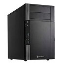 【中古】SilverStone Precisionシリーズ Micro-ATX PCケース SST-PS07B