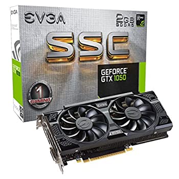 yÁz(gpEJi)EVGA GeForce GTX 1050 SSC GAMING ACX 3.0 2GB GDDR5 DX12 OSD Support (PXOC) (02G-P4-6154-KR) w/ Free Rad Rodgers Game: EVGA website regi