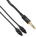 【中古】(未使用・未開封品)SAEC PC-Triple C導体 6.3mmフォーンプラグ仕様 ヘッドホンリケーブル SENNHEISER HD650用 3.0...