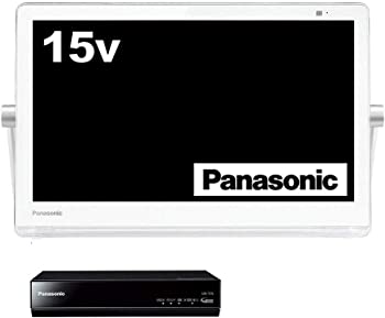 【中古】パナソニック 15V型 液晶 テレビ プライベート・ビエラ UN-15T7-W HDDレコーダー付 2017年モデル