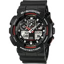 【中古】カシオ CASIO G-SHOCK Gショック ジーショック 腕時計 メンズ GA-100-1A4DR ブラック×レッド [時計] 逆輸入品 [並行輸入品]【メーカー名】カシオ【メーカー型番】【ブランド名】G-SHOCK(ジーショッ...