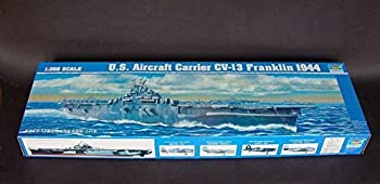 【中古】トランペッター 1/350 米海軍 空母 CV-13 フランクリン プラモデル[並行輸入品]【メーカー名】トランペッター【メーカー型番】TR05604【ブランド名】トランペッター(TRUMPETER)【商品説明】トランペッター 1/350 米海軍 空母 CV-13 フランクリン プラモデル[並行輸入品]当店では初期不良に限り、商品到着から7日間は返品を 受付けております。他モールとの併売品の為、完売の際はご連絡致しますのでご了承ください。中古品の商品タイトルに「限定」「初回」「保証」などの表記がありましても、特典・付属品・保証等は付いておりません。品名に【import】【輸入】【北米】【海外】等の国内商品でないと把握できる表記商品について国内のDVDプレイヤー、ゲーム機で稼働しない場合がございます。予めご了承の上、購入ください。掲載と付属品が異なる場合は確認のご連絡をさせていただきます。ご注文からお届けまで1、ご注文⇒ご注文は24時間受け付けております。2、注文確認⇒ご注文後、当店から注文確認メールを送信します。3、お届けまで3〜10営業日程度とお考えください。4、入金確認⇒前払い決済をご選択の場合、ご入金確認後、配送手配を致します。5、出荷⇒配送準備が整い次第、出荷致します。配送業者、追跡番号等の詳細をメール送信致します。6、到着⇒出荷後、1〜3日後に商品が到着します。　※離島、北海道、九州、沖縄は遅れる場合がございます。予めご了承下さい。お電話でのお問合せは少人数で運営の為受け付けておりませんので、メールにてお問合せお願い致します。営業時間　月〜金　11:00〜17:00お客様都合によるご注文後のキャンセル・返品はお受けしておりませんのでご了承ください。