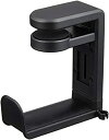 【中古】サンワサプライ 回転式ヘッドホンフック デスク天板にクランプ可能 PDA-STN18BK(2)