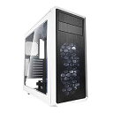 【中古】(未使用・未開封品)Fractal Design Focus G White Window PCケース CS6819FD-CA-FOCUS-WT-W