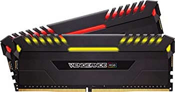 【中古】CORSAIR DDR4-3200MHz デスクトップPC用 メモリモジュール VENGEANCE RGB シリーズ 16GB [8GB×2枚] CMR16GX4M2C3200C16