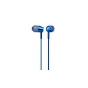 【中古】ソニー SONY イヤホン MDR-EX155 : カナル型 ブルー MDR-EX155 LI(2)