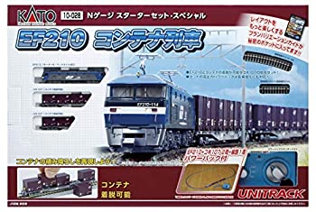 【中古】KATO Nゲージ スターターセット ・ スペシャル EF210コンテナ列車 10-028 鉄道模型 入門セット