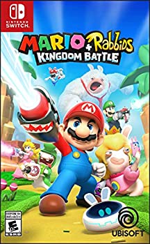 【中古】(未使用・未開封品)任天堂Switch アクション・ファイティングゲーム SW Mario+Rabbids Kingdom Battleマリオ+ラビッツ キングダムバトル〈Ubisoft〉北米版【新品】