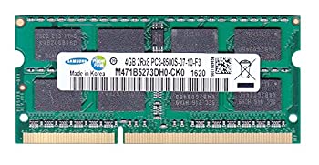 【中古】サムスン純正 PC3-8500(DDR3-1066) SO-DIMM 4GB ノートPC用メモリ mac対応