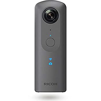 【中古】【非常に良い】RICOH THETA V メタリックグレー 360度カメラ 手ブレ補正機能搭載 4K動画 360度空間音声 Android OS搭載で機能拡張に対応 リコーシータ独自の高