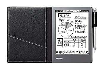 【中古】(未使用・未開封品)シャープ 電子ノート ブラック系 WG-S50