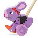 yÁz(gpEJi)Radical Racerso[AEgBunny Wooden push-along Walking Toy byz͐