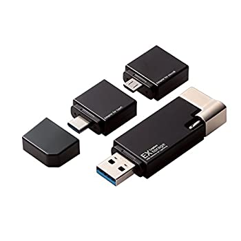 【中古】【非常に良い】ロジテック ライトニング USBメモリ 32GB microB/タイプC変換アダプタ付 かんたんバックアップ LMF-LGU3A032GBK【メーカー名】エレコム【メーカー型番】LMF-LGU3A032GBK【ブランド名】エレコム【商品説明】ロジテック ライトニング USBメモリ 32GB microB/タイプC変換アダプタ付 かんたんバックアップ LMF-LGU3A032GBK当店では初期不良に限り、商品到着から7日間は返品を 受付けております。他モールとの併売品の為、完売の際はご連絡致しますのでご了承ください。中古品の商品タイトルに「限定」「初回」「保証」などの表記がありましても、特典・付属品・保証等は付いておりません。品名に【import】【輸入】【北米】【海外】等の国内商品でないと把握できる表記商品について国内のDVDプレイヤー、ゲーム機で稼働しない場合がございます。予めご了承の上、購入ください。掲載と付属品が異なる場合は確認のご連絡をさせていただきます。ご注文からお届けまで1、ご注文⇒ご注文は24時間受け付けております。2、注文確認⇒ご注文後、当店から注文確認メールを送信します。3、お届けまで3〜10営業日程度とお考えください。4、入金確認⇒前払い決済をご選択の場合、ご入金確認後、配送手配を致します。5、出荷⇒配送準備が整い次第、出荷致します。配送業者、追跡番号等の詳細をメール送信致します。6、到着⇒出荷後、1〜3日後に商品が到着します。　※離島、北海道、九州、沖縄は遅れる場合がございます。予めご了承下さい。お電話でのお問合せは少人数で運営の為受け付けておりませんので、メールにてお問合せお願い致します。営業時間　月〜金　11:00〜17:00お客様都合によるご注文後のキャンセル・返品はお受けしておりませんのでご了承ください。ご来店ありがとうございます。