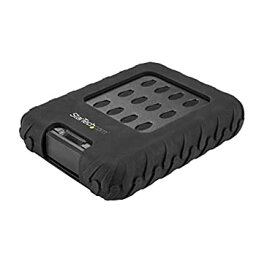 【中古】(未使用・未開封品)StarTech.com 外付けハードディスクケース USB 3.1(10Gbps)対応 IP65準拠 2.5インチSATA HDD/SSD搭載可能 S251BRU31C3