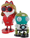 【中古】【非常に良い】ポチっと発明ピカちんキット ピカちんロボ キャッツエージェントアイ&炎上カメレオンのカメキチセット