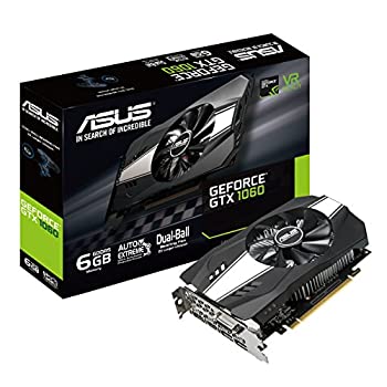 【中古】ASUS NVIDIA GeForce GTX 1060 搭載 シングルファンモデル 6GB PH-GTX1060-6G【メーカー名】Asustek【メーカー型番】PH-GTX1060-6G【ブランド名】ASUSTek【商品説明】ASUS NVIDIA GeForce GTX 1060 搭載 シングルファンモデル 6GB PH-GTX1060-6G当店では初期不良に限り、商品到着から7日間は返品を 受付けております。他モールとの併売品の為、完売の際はご連絡致しますのでご了承ください。中古品の商品タイトルに「限定」「初回」「保証」などの表記がありましても、特典・付属品・保証等は付いておりません。品名に【import】【輸入】【北米】【海外】等の国内商品でないと把握できる表記商品について国内のDVDプレイヤー、ゲーム機で稼働しない場合がございます。予めご了承の上、購入ください。掲載と付属品が異なる場合は確認のご連絡をさせていただきます。ご注文からお届けまで1、ご注文⇒ご注文は24時間受け付けております。2、注文確認⇒ご注文後、当店から注文確認メールを送信します。3、お届けまで3〜10営業日程度とお考えください。4、入金確認⇒前払い決済をご選択の場合、ご入金確認後、配送手配を致します。5、出荷⇒配送準備が整い次第、出荷致します。配送業者、追跡番号等の詳細をメール送信致します。6、到着⇒出荷後、1〜3日後に商品が到着します。　※離島、北海道、九州、沖縄は遅れる場合がございます。予めご了承下さい。お電話でのお問合せは少人数で運営の為受け付けておりませんので、メールにてお問合せお願い致します。営業時間　月〜金　11:00〜17:00お客様都合によるご注文後のキャンセル・返品はお受けしておりませんのでご了承ください。