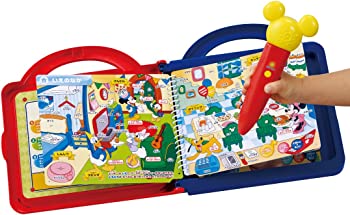 【中古】(未使用・未開封品)ディズニー 日本語英語 ことばがいっぱい! マジカルずかん プレミアムDX