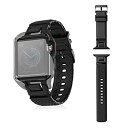 【中古】(未使用・未開封品)エレコム Apple Watch バンド 42mm ZEROSHOCK ブラック AW-42BDZEROBK
