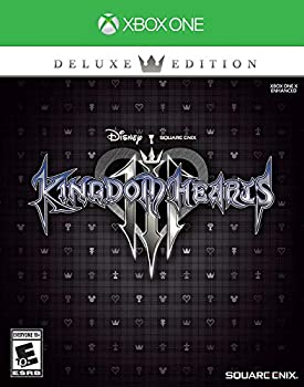 【中古】Kingdom Hearts III: Deluxe Edition (輸入版:北米) - XboxOne【メーカー名】Square Enix(World)【メーカー型番】K-D_XB1【ブランド名】Square Enix(World)【商品説明】Kingdom Hearts III: Deluxe Edition (輸入版:北米) - XboxOne※プロダクトコードやダウンロードコード、予約券、特典等に関しましては付属保証の対象外となっております。当店では初期不良に限り、商品到着から7日間は返品を 受付けております。他モールとの併売品の為、完売の際はご連絡致しますのでご了承ください。中古品の商品タイトルに「限定」「初回」「保証」などの表記がありましても、特典・付属品・保証等は付いておりません。品名に【import】【輸入】【北米】【海外】等の国内商品でないと把握できる表記商品について国内のDVDプレイヤー、ゲーム機で稼働しない場合がございます。予めご了承の上、購入ください。掲載と付属品が異なる場合は確認のご連絡をさせていただきます。ご注文からお届けまで1、ご注文⇒ご注文は24時間受け付けております。2、注文確認⇒ご注文後、当店から注文確認メールを送信します。3、お届けまで3〜10営業日程度とお考えください。4、入金確認⇒前払い決済をご選択の場合、ご入金確認後、配送手配を致します。5、出荷⇒配送準備が整い次第、出荷致します。配送業者、追跡番号等の詳細をメール送信致します。6、到着⇒出荷後、1〜3日後に商品が到着します。　※離島、北海道、九州、沖縄は遅れる場合がございます。予めご了承下さい。お電話でのお問合せは少人数で運営の為受け付けておりませんので、メールにてお問合せお願い致します。営業時間　月〜金　11:00〜17:00お客様都合によるご注文後のキャンセル・返品はお受けしておりませんのでご了承ください。