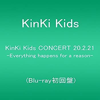 【中古】KinKi Kids CONCERT 20.2.21 -Everything happens for a reason- (Blu-ray初回盤)【メーカー名】Jannys Entertainment =DVD=【メーカー型番】【ブランド名】【商品説明】KinKi Kids CONCERT 20.2.21 -Everything happens for a reason- (Blu-ray初回盤)当店では初期不良に限り、商品到着から7日間は返品を 受付けております。他モールとの併売品の為、完売の際はご連絡致しますのでご了承ください。中古品の商品タイトルに「限定」「初回」「保証」などの表記がありましても、特典・付属品・保証等は付いておりません。掲載と付属品が異なる場合は確認のご連絡をさせていただきます。ご注文からお届けまで1、ご注文⇒ご注文は24時間受け付けております。2、注文確認⇒ご注文後、当店から注文確認メールを送信します。3、お届けまで3〜10営業日程度とお考えください。4、入金確認⇒前払い決済をご選択の場合、ご入金確認後、配送手配を致します。5、出荷⇒配送準備が整い次第、出荷致します。配送業者、追跡番号等の詳細をメール送信致します。6、到着⇒出荷後、1〜3日後に商品が到着します。　※離島、北海道、九州、沖縄は遅れる場合がございます。予めご了承下さい。お電話でのお問合せは少人数で運営の為受け付けておりませんので、メールにてお問合せお願い致します。営業時間　月〜金　11:00〜17:00お客様都合によるご注文後のキャンセル・返品はお受けしておりませんのでご了承ください。