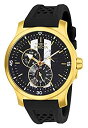 【中古】【非常に良い】Invicta Men's 27122 S1 Rally Quartz 3 Hand Black White Dial Watch