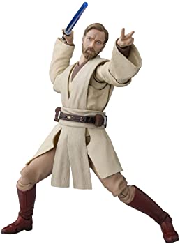 【中古】S.H.フィギュアーツ スター・ウォーズ オビ=ワン・ケノービ(STAR WARS:Revenge of the Sith) 約150mm ABS&PVC製 塗装済み可動フィギュア