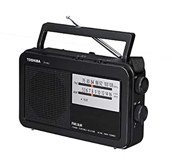 【中古】(未使用・未開封品)東芝 ワイドFM/AMラジオTOSHIBA TY-HR3-K