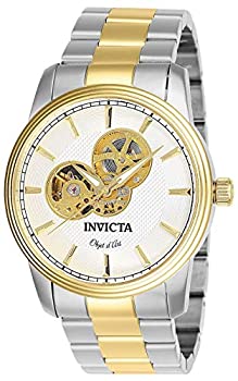 【中古】(未使用・未開封品)Invicta Men's 27561 Objet D Art Automatic 3 Hand Silver Dial Watch