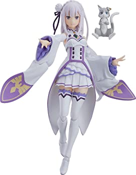 【中古】figma Re:ゼロから始める異世界生活 エミリア ノンスケール ABS&PVC製 塗装済み可動フィギュア