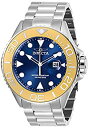 yÁz(gpEJi)Invicta Men's Pro Diver Steel Bracelet & Case Quartz Blue Dial Analog Watch 28768