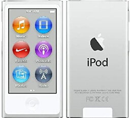 【中古】ミュージックプレーヤー iPod Nano 第7世代 16GB シルバー プレーンホワイトボックス入り