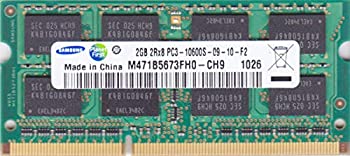 【中古】【非常に良い】SAMSUNG サムソン ノートパソコン 用 メモリー SO-DIMM 204pin PC3-10600S (DDR3-1333) 2GB【中古】【非常に良い】
