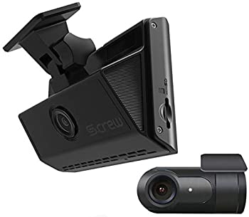 【中古】【非常に良い】タッチパネル搭載コンパクト2カメラ(FHD+FHD)ドライブレコーダー S-crew [ISDR-500] ISDR-500