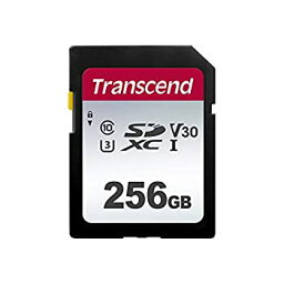 【中古】Transcend SDカード 256GB UHS-I U3 V30 対応 Class10 (最大転送速度95MB/s) TS256GSDC300S-E【限定】