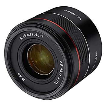 【中古】(未使用・未開封品)SAMYANG 単焦点標準レンズ AF 45mm F1.8 FE ソニーαE用 フルサイズ対応 ブラック 885922