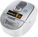 【中古】【非常に良い】パナソニック 炊飯器 5.5合 スチームIH式 ダイヤモンド竈釜 ホワイト SR-SZ100-W