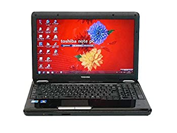 【中古】東芝 ノートパソコン 中古パソコン EX/55LBL ブラック テンキー ノート 本体 Windows7 Core i3 DVD 4GB/500GB