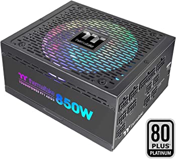 【中古】【非常に良い】Thermaltake TOUGHPOWER PF1 ARGB 850W 850W PC電源ユニット80PLUS PLATINUM PS853 PS-TPD-0850F3FAPJ-1