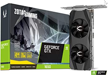 【中古】【非常に良い】ZOTAC ゾタック GAMING GeForce GTX 1650 LP グラフィックスボード VD7014 ZT-T16500H-10L