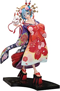 【中古】F:NEX フェネクス Re:ゼロから始める異世界生活 レム -花魁道中- 1/7スケールフィギュア 全高約25cm(頭頂）