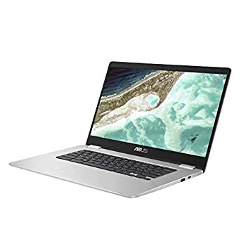 【中古】【非常に良い】Chromebook ASUS ノートパソコン 15.6型フルHD液晶 英語キーボード C523NA シルバー グーグル Google
