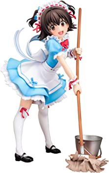 楽天スカイマーケットプラス【中古】アイドルマスター シンデレラガールズ 赤城 みりあ おりこうメイドさん 1/7スケール PVC製 塗装済み 完成品 フィギュア