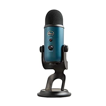 【中古】【非常に良い】Blue Microphones Yeti USB コンデンサー マイク Black & Teal イエティ ブラック & ティール BM400BT PC MAC PS4 USB ストリーミング 配信 スト