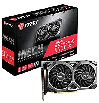 【中古】【非常に良い】MSI RADEON RX 5500 XT MECH 8G OC グラフィックスボード VD7156 【中古】【非常に良い】MSI RADEON RX 5500 XT MECH 8G OC グラフィックスボード VD7156
